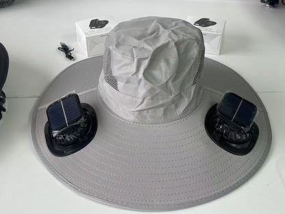 【FathersDayGift】Solar Fan Hat