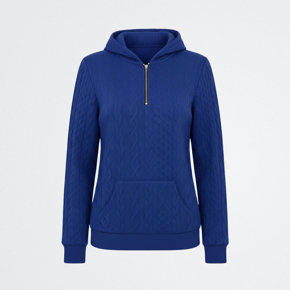 Celeste - Soft Knit Zip Sweater