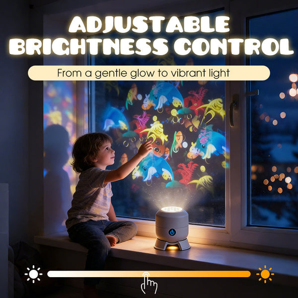 PulseGlow Rotating LED Light